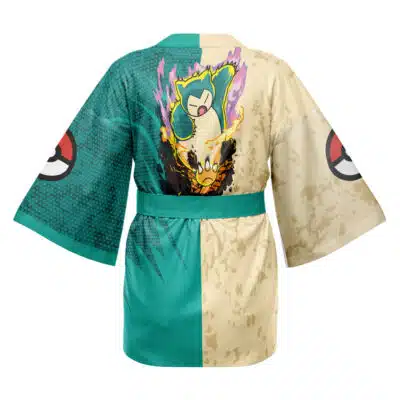 Snorlax Attack Pokemon Happi Coat Haori Kimono