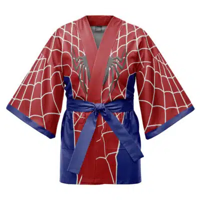 Spiderman Marvel Happi Coat Haori Kimono