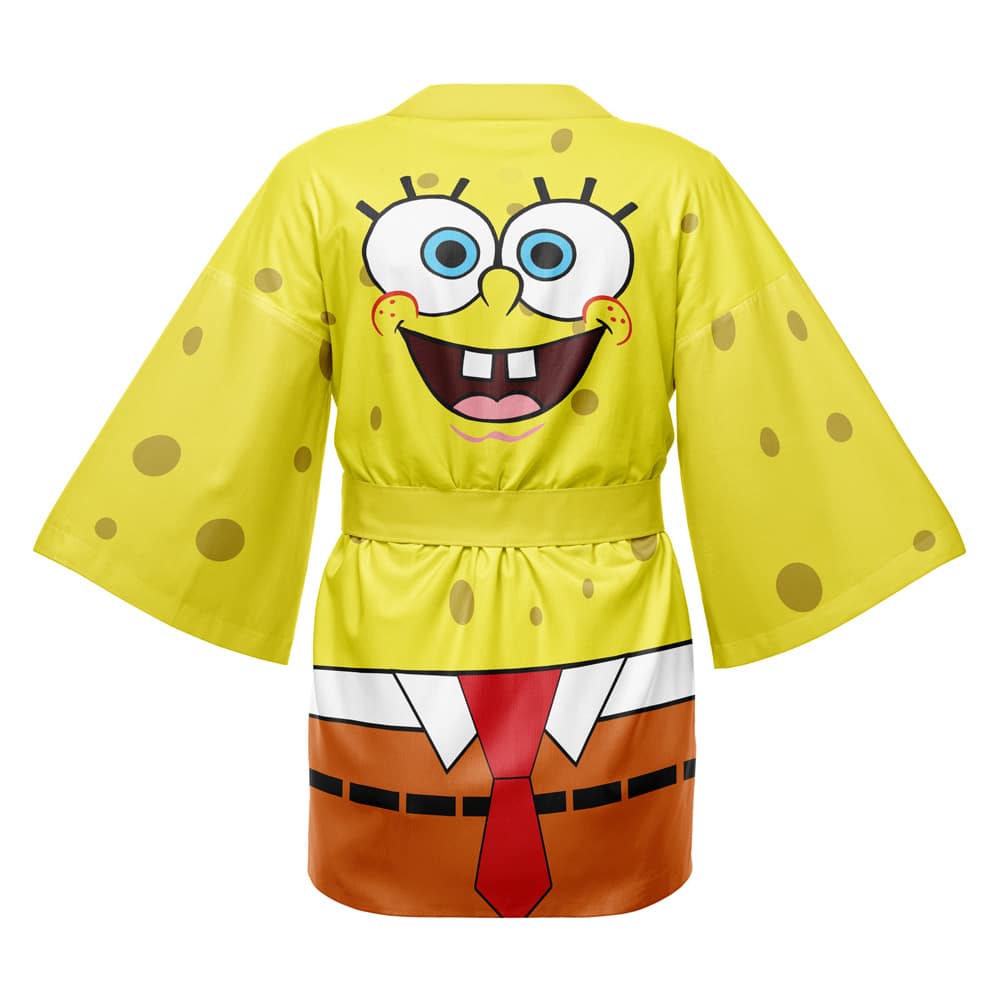 Spongebob Squarepants Happi Coat Haori Kimono