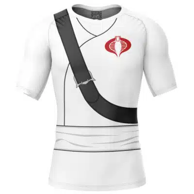 Storm Shadow GI Joe Short Sleeve Rash Guard Compression Shirt