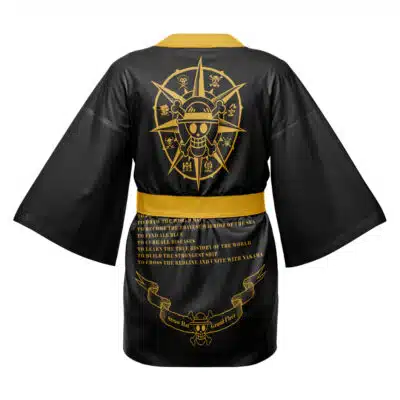 Straw Hat Grand Fleet One Piece Happi Coat Haori Kimono