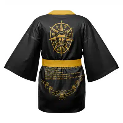Straw Hat Grand Fleet One Piece Happi Coat Haori Kimono