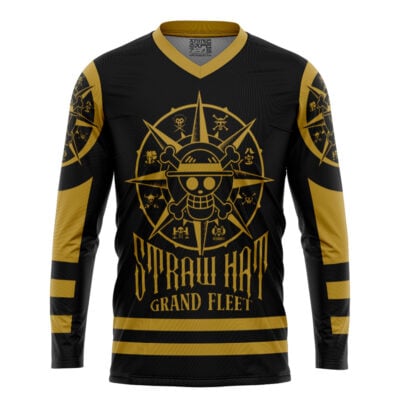 Straw Hat Grand Fleet V2 One Piece Hockey Jersey
