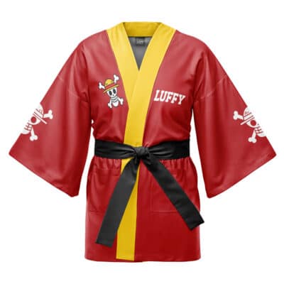 Strawhats Luffy One Piece Happi Coat Haori Kimono
