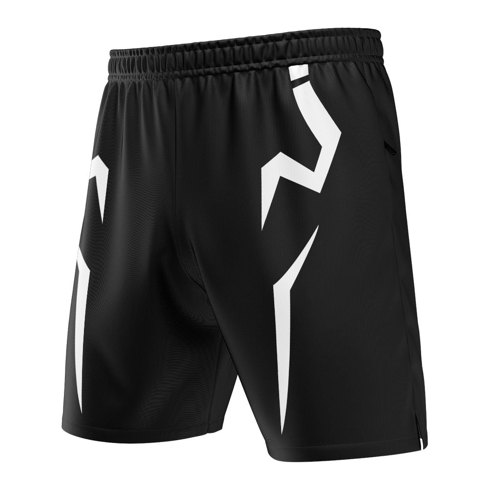Sukuna White Marks Jujtsu Kaisen Versatile Shorts - Image 2