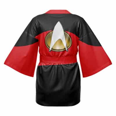 The Next Generation Red Star Trek Happi Coat Haori Kimono