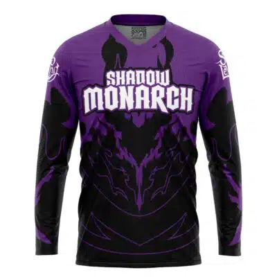 The Shadow Monarch Solo Leveling Hockey Jersey