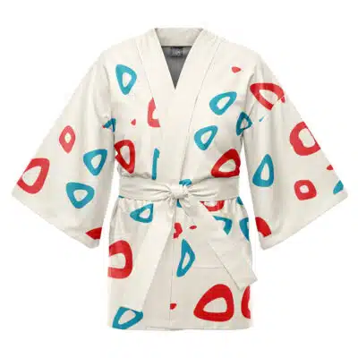 Togepi Pattern Pokemon Happi Coat Haori Kimono