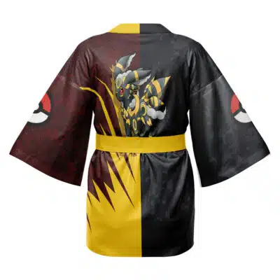 Umbreon Attack Pokemon Happi Coat Haori Kimono