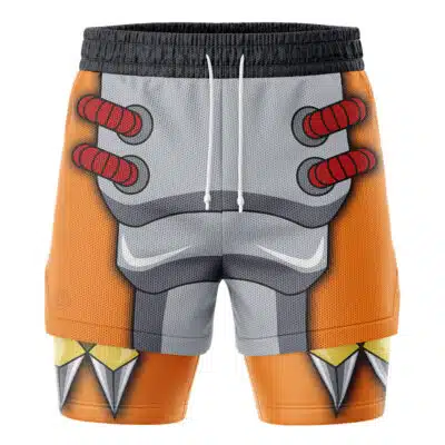Wargreymon Digimon 2-in-1 Performance Shorts