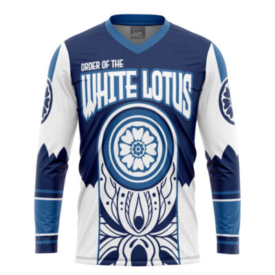 White Lotus Iroh Avatar The Last Airbender Hockey Jersey