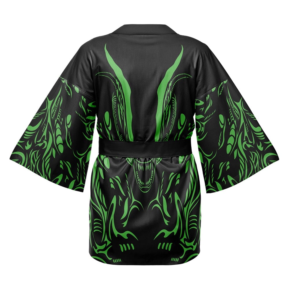 Xenomorph Alien Happi Coat Haori Kimono - Image 2