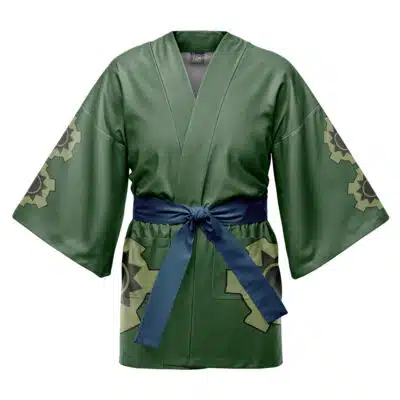 Zoro Wano Pattern One Piece Coat Haori Kimono