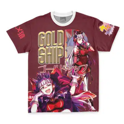 Gold Ship Umamusume Streetwear T-Shirt