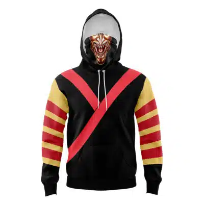 Han'nya Cosplay Rurouni Kenshin Masked Hoodie