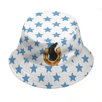 Johnny Joestar Jojo’s Bizarre Adventure Steel Ball Run Custom Bucket Hat