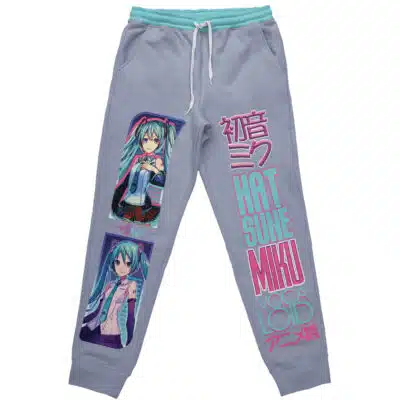 Hatsune Miku V2 Vocaloid Streetwear Sweatpants