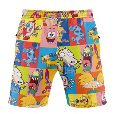 90s Nickelodeon Cartoon V2 Versatile Shorts