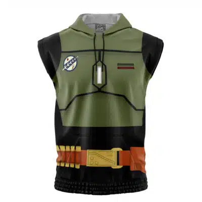 Boba Fett Star Wars Sleeveless Hoodie