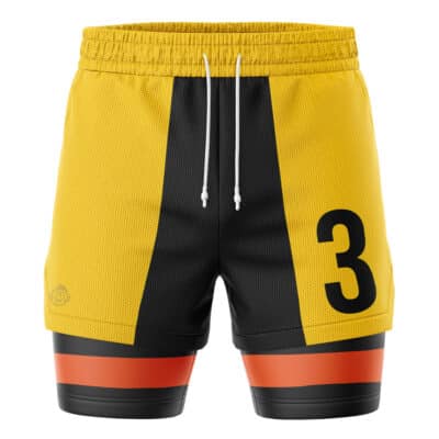Brook Egghead Cosplay One Piece 2-in-1 Performance Shorts