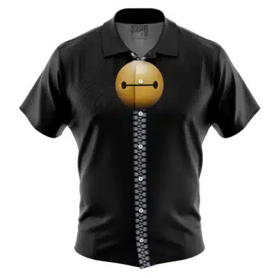 Cat Noir Miraculous Ladybug Button Up Hawaiian Shirt