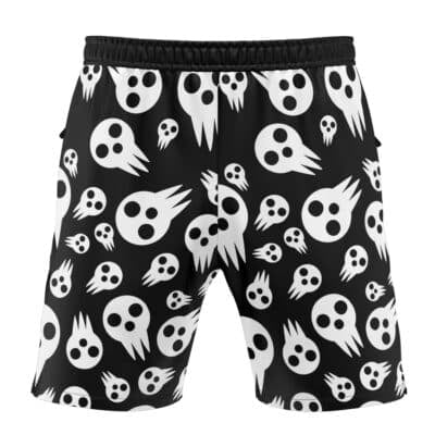 Death The Kid Skulls Soul Eater Versatile Shorts