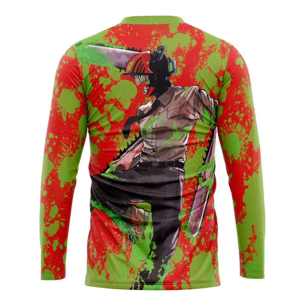 Denji Chainsaw Man Hockey Jersey - Image 2