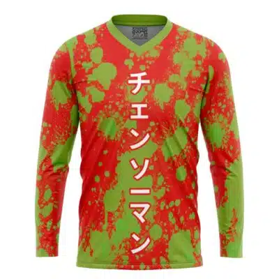 Denji Chainsaw Man Hockey Jersey
