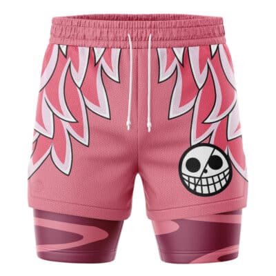 Doflamingo V3 One Piece 2-in-1 Performance Shorts
