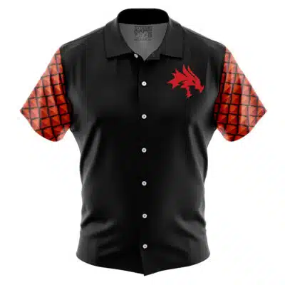 Dungeons & Dragons Short Sleeve Button Up Hawaiian Shirt