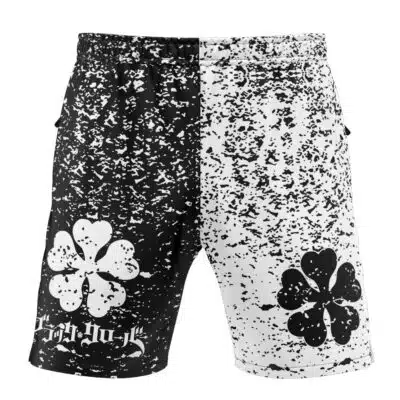 Five Leaf Clover Black Clover Versatile Shorts