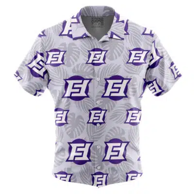 Frieza Dragon Ball Z Short Sleeve Button Up Hawaiian Shirt