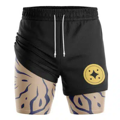 Gaara Tailed Beast Shippuden 2-in-1 Performance Shorts