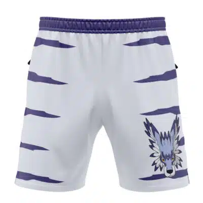 Garurumon Digimon Versatile Shorts