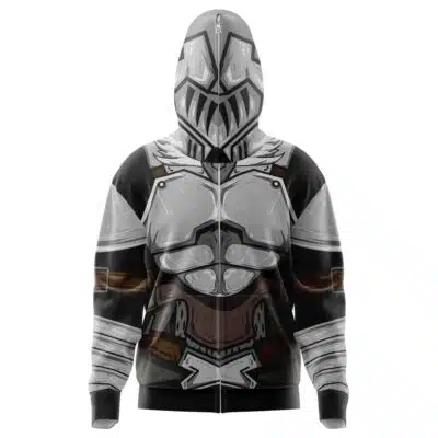 Goblin Slayer Armor Full Face Zip Hoodie