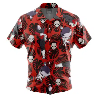 Jiren Dragon Ball Z Short Sleeve Button Up Hawaiian Shirt