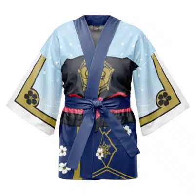 Kamisato Ayaka Genshin Impact Happi Coat Haori Kimono