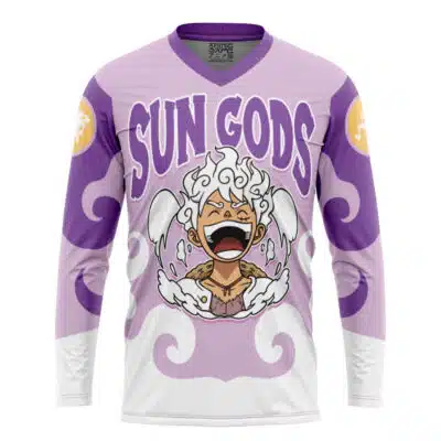 Luffy's Gear 5 Sun God Nika One Piece Hockey Jersey