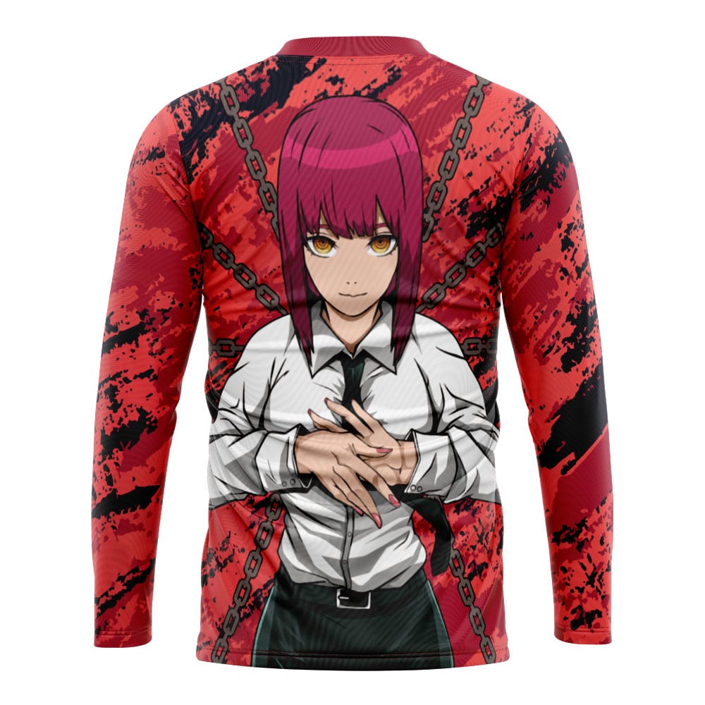 Makima Chainsaw Man Hockey Jersey - Image 2