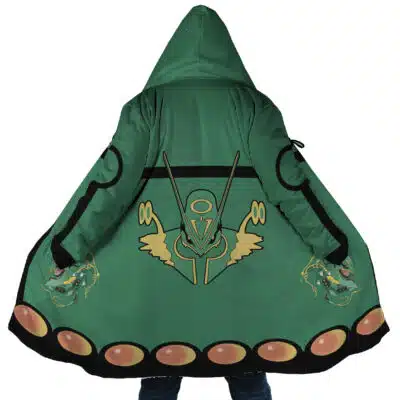 Mega Rayquaza Pokemon Dream Cloak Coat