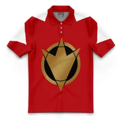 Red Ranger Dino Thunder Power Rangers Polo Shirt