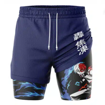 Shoto Todoroki V2 My Hero Academia 2-in-1 Performance Shorts