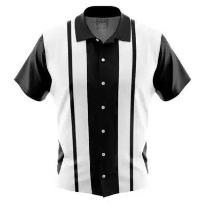 Squad Zero Bleach Short Sleeve Button Up Hawaiian Shirt
