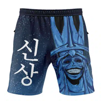 Statue of God Solo Leveling Versatile Shorts