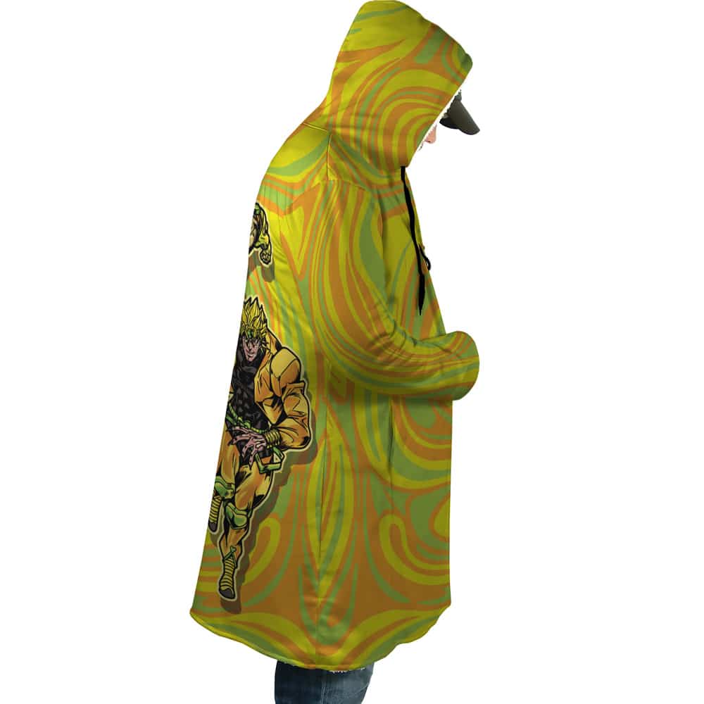 Trippy Dio Jojo’s Bizarre Adventure Dream Cloak Coat - Image 3