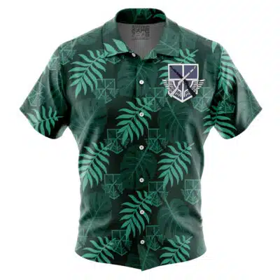 Yeagerist V2 Short Sleeve Button Up Hawaiian Shirt