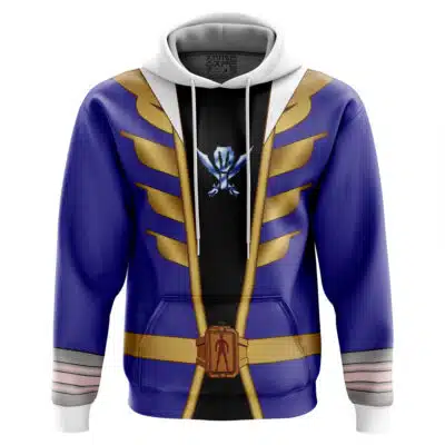 Gokai Blue Cosplay Kaizoku Sentai Gokaiger Hoodie