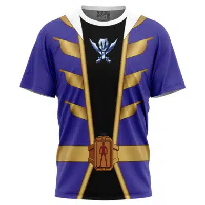 Gokai Blue Cosplay Kaizoku Sentai Gokaiger T-Shirt