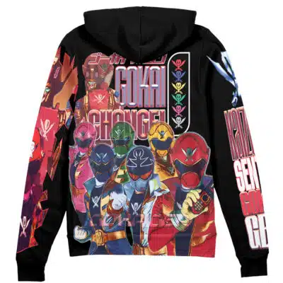 Kaizoku Sentai Gokaiger Streetwear Zip Hoodie Jacket