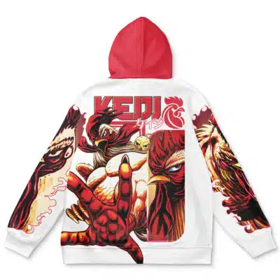 Keiji Rooster Fighter Streetwear Hoodie
